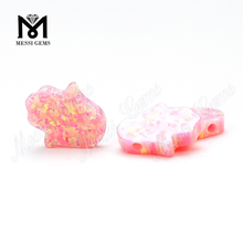 Wholesale Price Synthetic Opal Stone 10x14 Fire Opal Hamsa