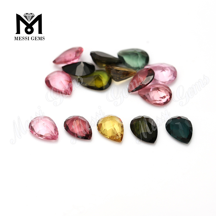 Wholesale natural gemstone high quality faceted tourmaline