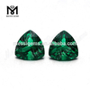 Trillion cut 10 x 10 mm green nano gemstone
