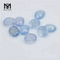 Wholesale Oval 8 x 10mm Blue Natural Chalcedony Stone