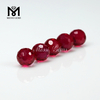 Wholesale Synthetic Faceted Corundum Loose 5# Red Ruby Bead Gemstone