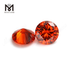Synthetic 1.75mm Round Orange CZ Gemstone Loose Cubic Zirconia Stone