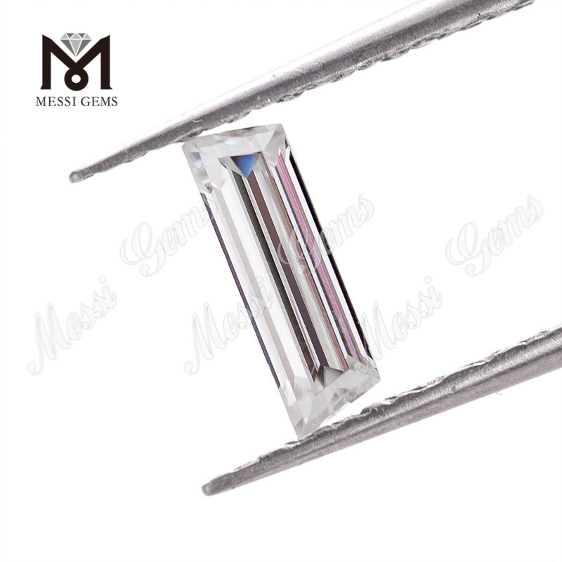 Wholesale synthetic loose gemstone white moissanite price per carat