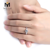 VVS White Moissanite Ring 1ct 여성을위한 Moissanite 결혼 반지