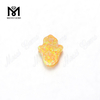 synthetic yellow hamsa opal stones, loose opal beads price 