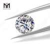 Round Cut GRA 9.5mm DEF white synthetic moissanite