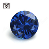 High Quality round Shape 8.0mm Blue topaz CZ Cubic Zirconia Stone Price 