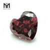 factory high quality loose gems 6mm cubic zirconia heart 