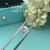 1.00CT D VS lab created diamond 3EX HPHT loose synthetic diamonds