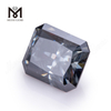 Wholesale 8x10mm Grey Color Radiant Loose Moissanite