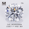 2.53ct F VVS2 3EX Round Shape factory made diamonds Wholesale