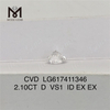 2.10CT D VS1 ID EX EX CVD Fabricated Diamonds Wholesale Price LG617411346