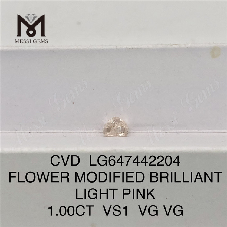 1.00ct lux rosea flos figura solve crevit Diamond Vs1 CVD LG647442204