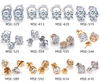 1CT gold diamond earrings for women Gift Gold Party Stone Women Romantic Fashione Earring Stub Jewelry