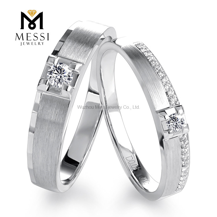 Perfect couple rings gold 18k gold jewelry wholesale price