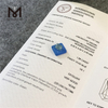 1.88CT VS1 EX VG CVD RECTANGULAR FANCY VIVID BLUE factory diamonds LG617411386丨Messigems