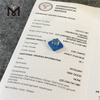 2.83CT VS1 EX VG RECTANGULAR FANCY VIVID BLUE CVD Loose lab created diamond LG617411387丨Messigems