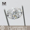 7.30CT Diamond Lab OV VVS2 D colour CVD LG605348950丨Messigems