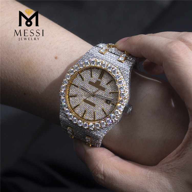 mens moissanite watch best