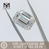 6.15CT H emerald cut cvd diamond VS1 EX VG LG581326186