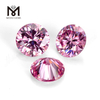Messi Gems wholesale price loose gemstone manufacture machine cut color play or fire 0.5 carat 1 carat Round Pink Moissanite