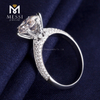 2 carat white gold wedding custom fashion moissanite gold ring