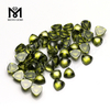 trill cut 10x10mm Top quality Olive cubic zirconia in loose gemstones 