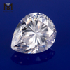 Pear shape 8*10mm White def vvs synthetic moissanite