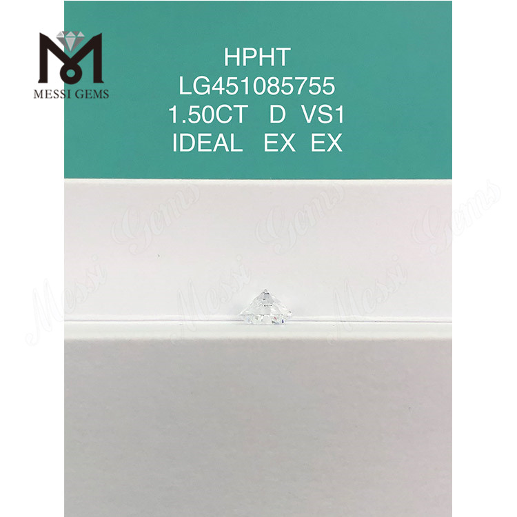 1.50ct D VS1 RD lab grown diamond IDEAL Cut