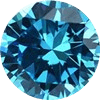 aquamarine cubic zirconia stones