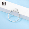 Moissanite Ring for Woman Jewelry 14k White Gold Plating Ring 925 Sterling Silver Ring