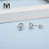 Messi Gems Simple Design Stud Earring 1carat Moissanite Diamond Jewelry