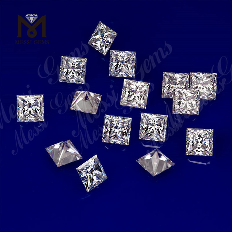 Moissanite Manufacturer Top Quality 9*9mm Clear White Loose Moissanite