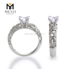 14k 18k white gold engagement 1Carat VVS DEF moissanite ring wedding ring Customized