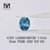 1,41 CT Cut ovale IgI VS2 Ex laboratorio Diamond