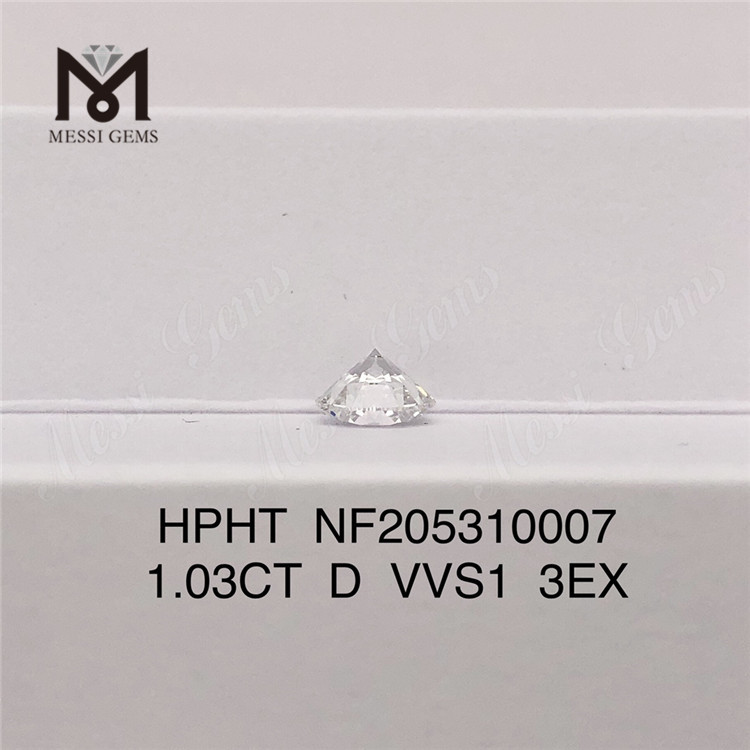 wholesale price 1.03ct D VVS1 RD synthetic lab grown diamond