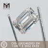 7.04CT EM E VVS2 new diamond CVD LG632402853丨Messigems 