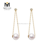 7-8mm AKOYA Large Pearl Drop Earrings Bold and Elegant
