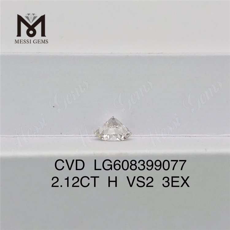 2.12CT H VS2 Custom Made lab made diamonds wholesale price CVD LG608399077丨Messigems