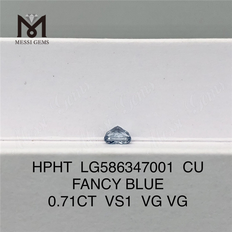 0.71CT VS1 VG VG CU FANCY BLUE The Blue Hpht Diamond LG586347001