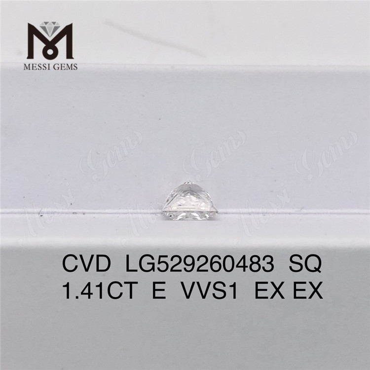 1.41CT E VVS1 Unveiling the Purity of igi certificate for diamond SQ丨Messigems CVD LG529260483 