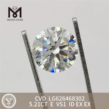 5.21CT E VS1 ID CVD Laboratory-made Diamonds LG626468302丨Messigems