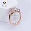 9.03*6.14mm OVAL IGI Lab Diamond Bezel Set Laboratory Diamond Engagement Rings