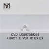 4.80CT E VS1 ID EX EX Bulk Engineered Diamonds Unleash Your Brilliance CVD LG597359293 丨Messigems