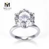8ct Big Carat 13mm Saccharum Diamond albus Aurum Solitaire maxima Lab crevit Diamond Orbis 