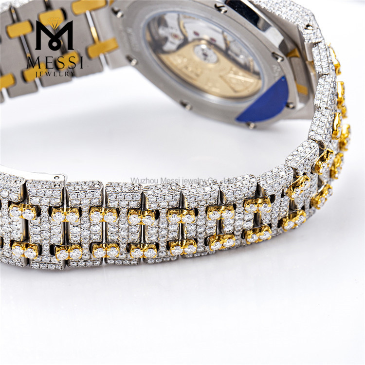 Affordable Luxury Men's Moissanite Watches for Men MSA-580