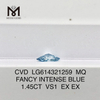 1.45CT MQ FANCY INTENSE BLUE VS1 cvd diamonds for sale CVD LG614321259丨Messigems