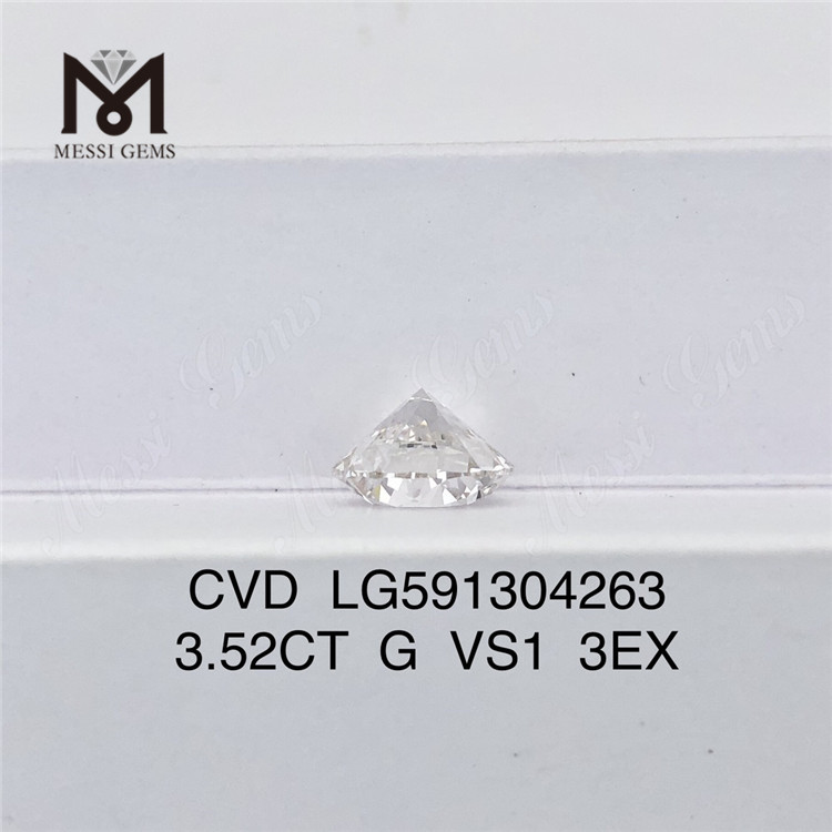 3.52CT G VS1 3EX CVD Diamonds: Your Trusted Source for Bulk Orders LG591304263丨Messigems