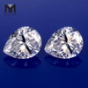 Pear shape 8*10mm White def vvs synthetic moissanite
