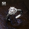 1 carat custom 14k 18k gold ring moissanite jewelry 